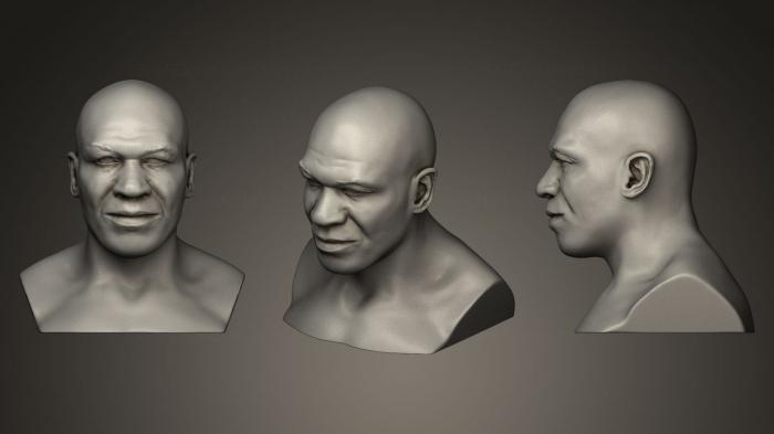 Busts and bas-reliefs of famous people (BUSTC_0430) 3D model for CNC machine